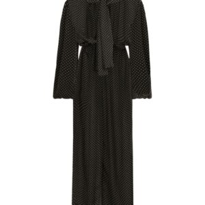Dolce & Gabbana polka-dot print maxi dress