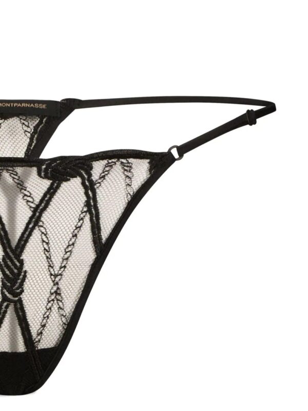 Kiki de Montparnasse  Bondage mesh-panel thong - Image 2