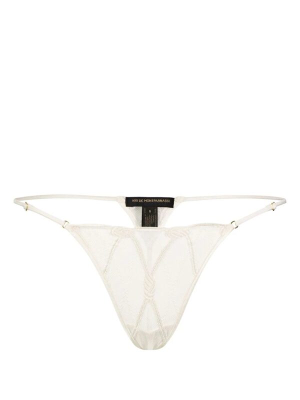 Kiki de Montparnasse  Bondage mesh-panel thong