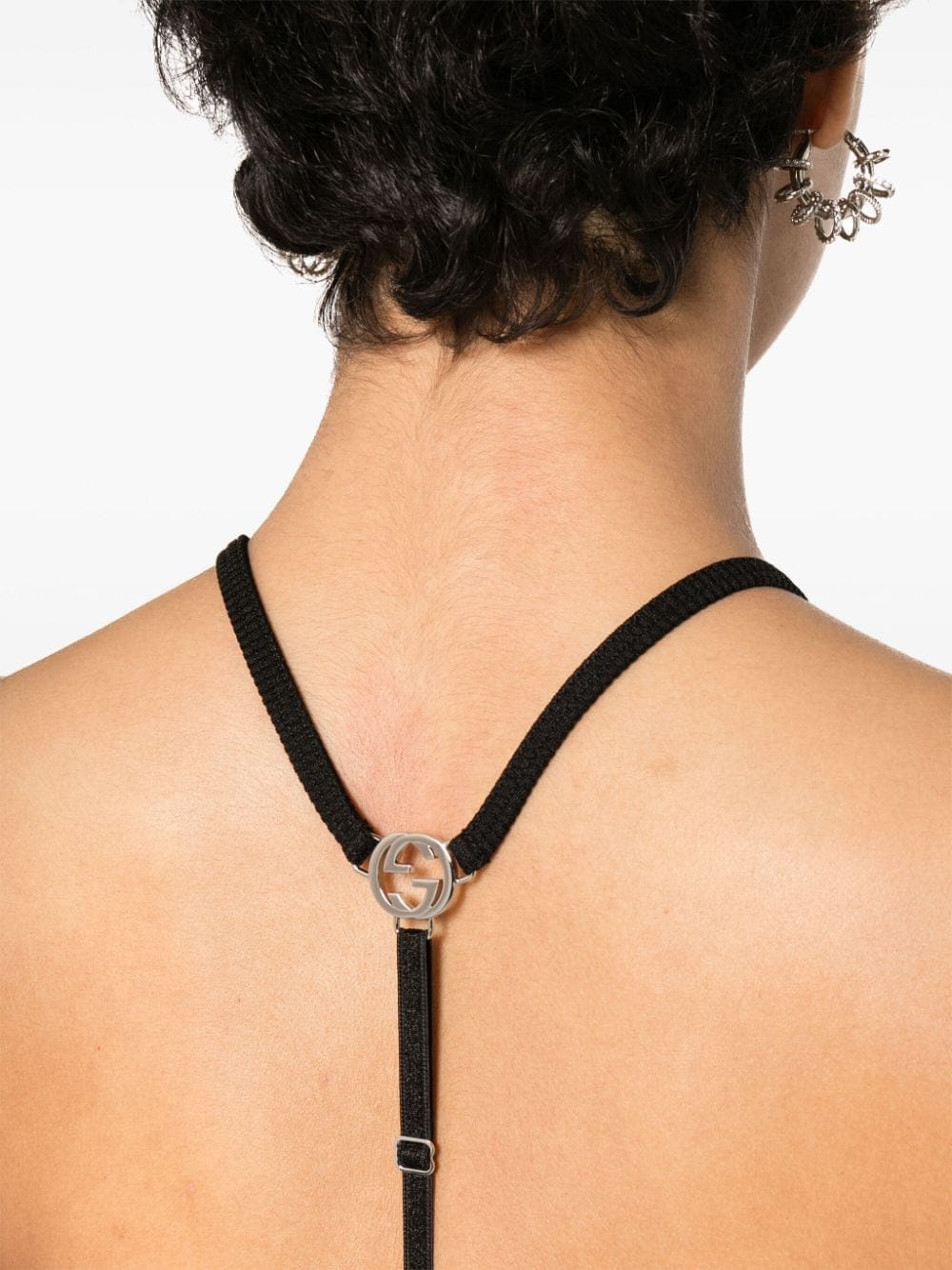 Gucci Interlocking G ribbed cropped top - Image 5