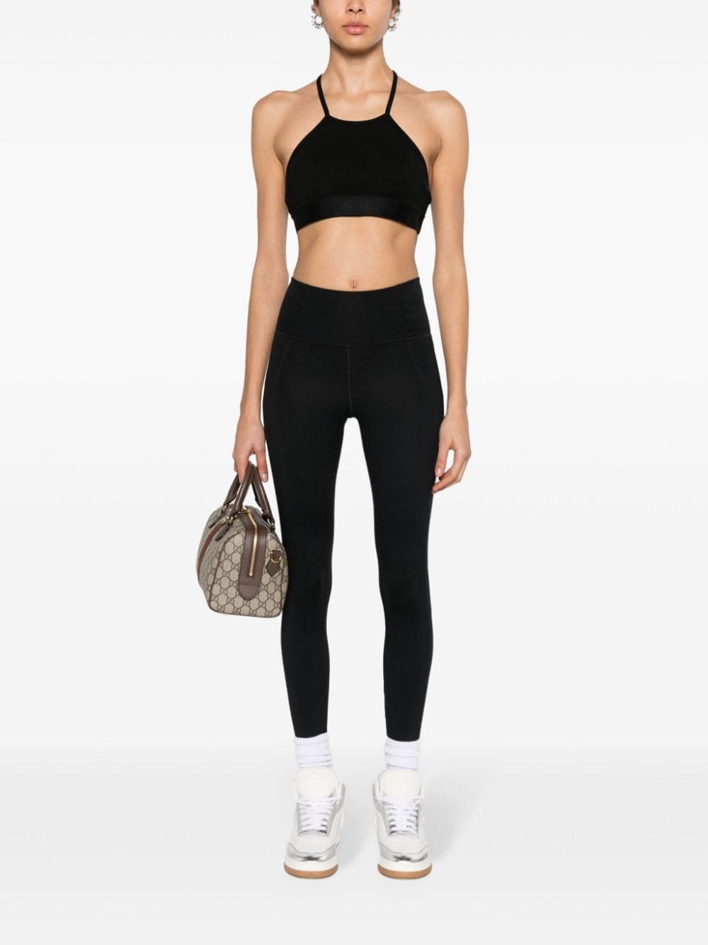 Gucci Interlocking G ribbed cropped top - Image 2