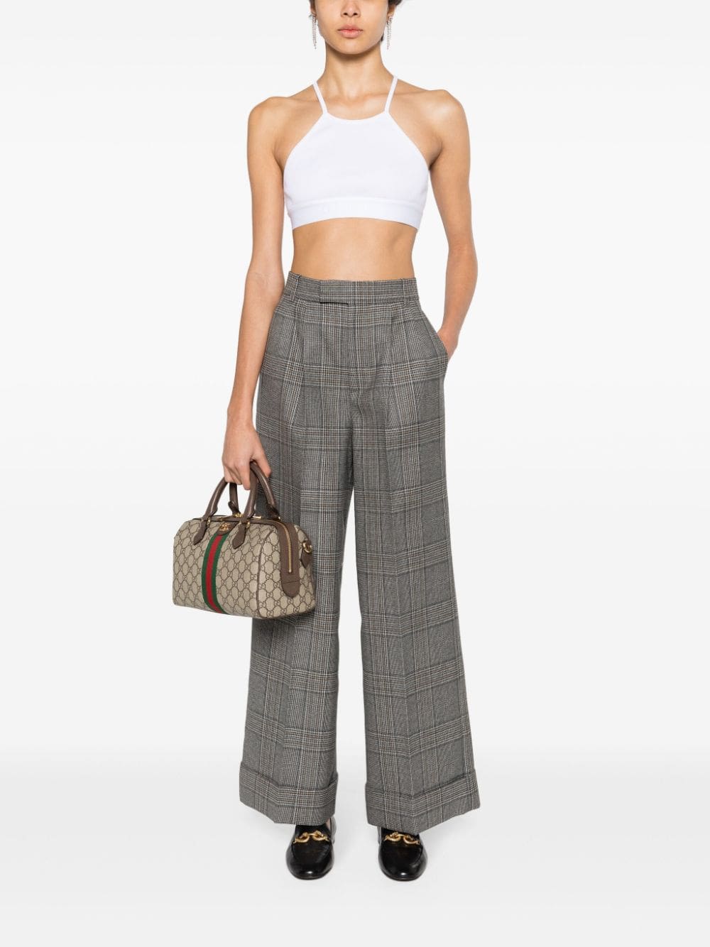 Gucci Interlocking G ribbed cropped top - Image 2