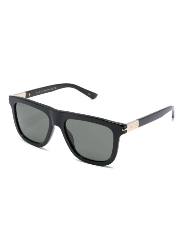 Gucci Eyewear logo-plaque wayfarer-frame sunglasses - Image 2