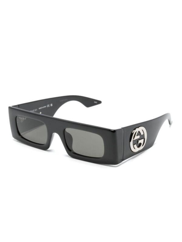 Gucci Eyewear Interlocking G rectangle-frame sunglasses - Image 2