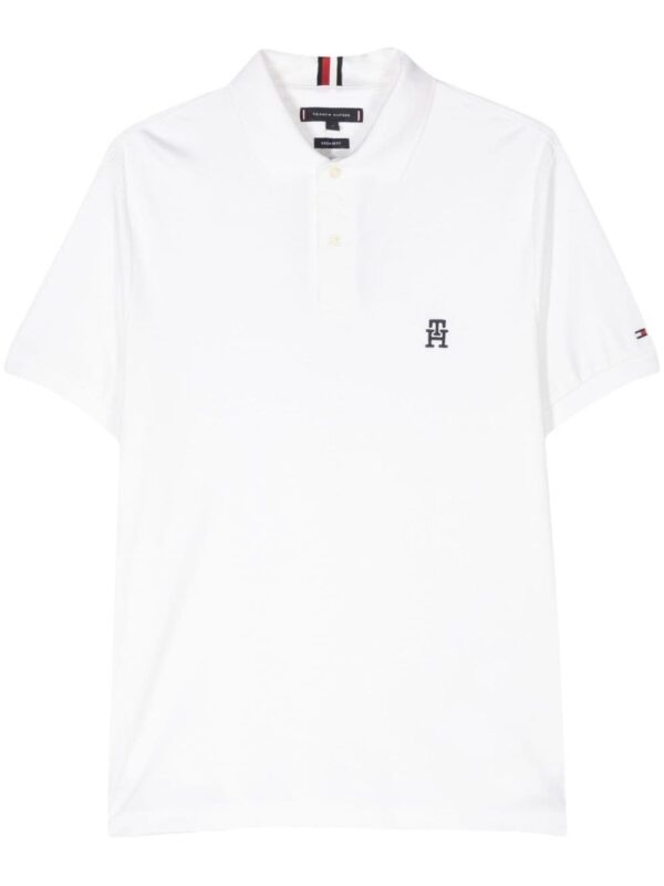 Tommy Hilfiger TH Monogram cotton polo shirt