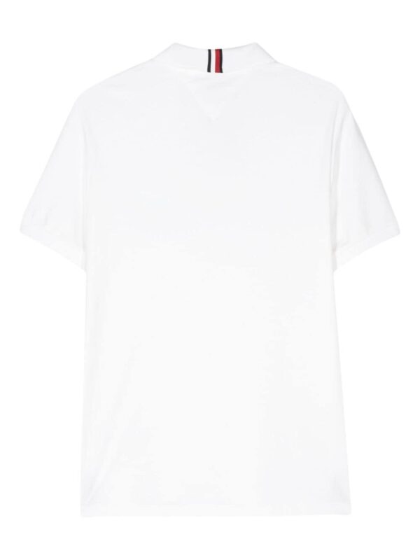 Tommy Hilfiger TH Monogram cotton polo shirt - Image 2