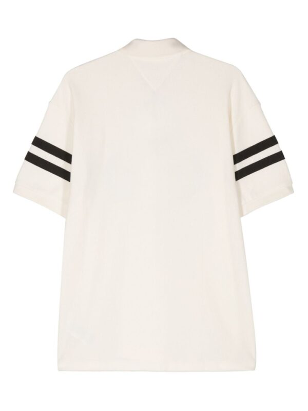 Tommy Hilfiger Monotype Stripe cotton polo shirt - Image 2