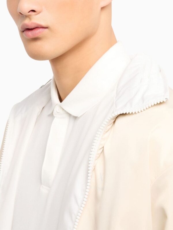 Armani Exchange logo-appliqué polo shirt - Image 4