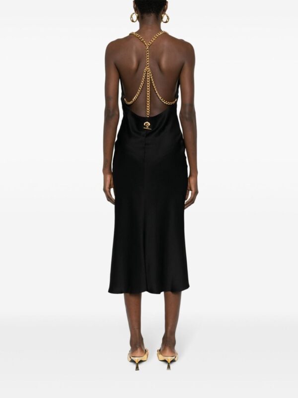 Moschino chain-link detailed midi dress - Image 4