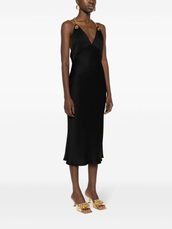 Moschino chain-link detailed midi dress - Image 3
