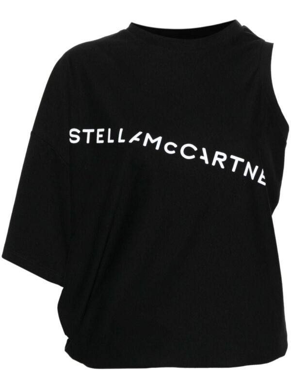 Stella McCartney asymmetric cotton top