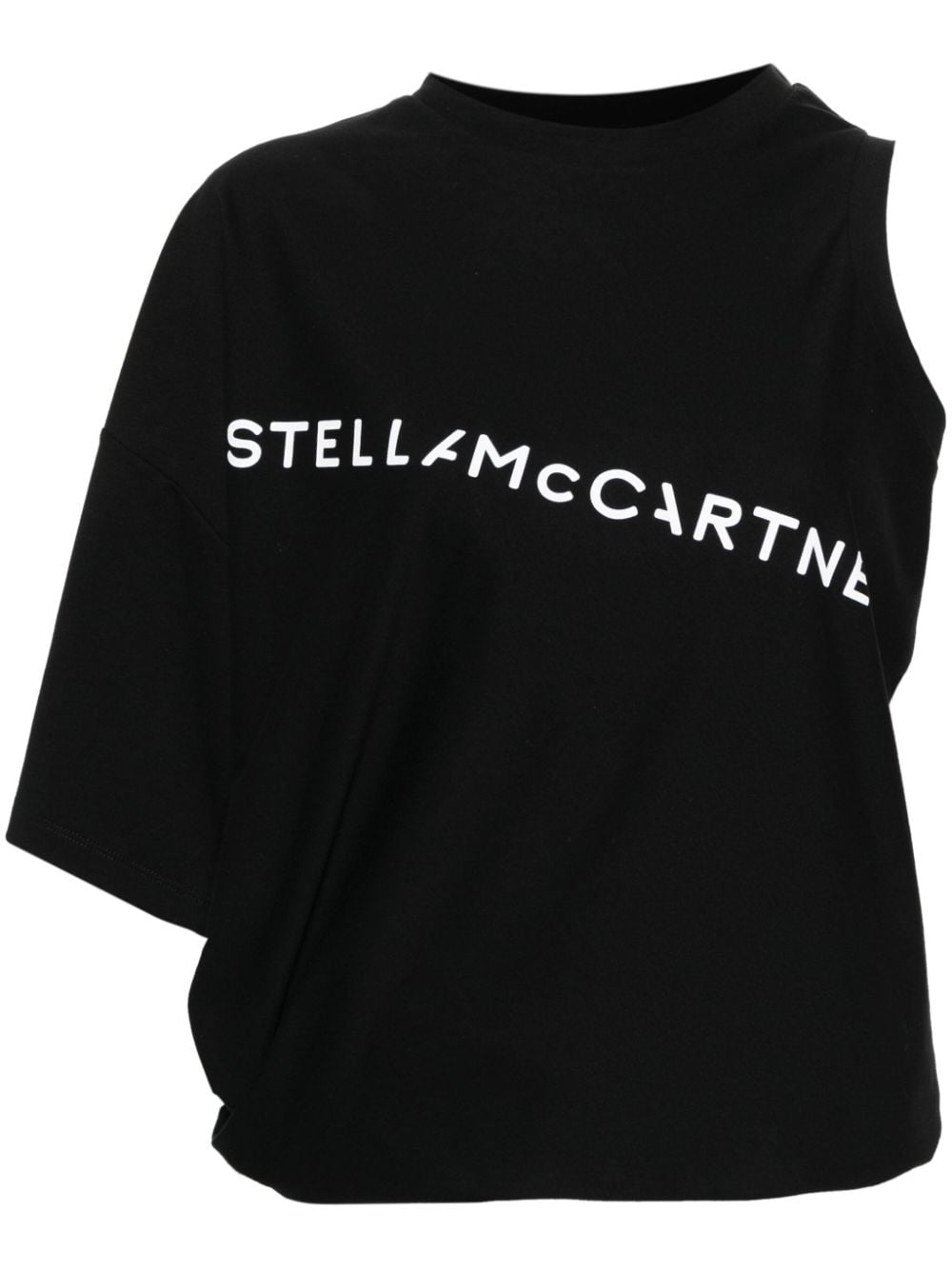 Stella McCartney asymmetric cotton top