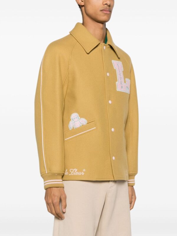 Lacoste  x Le Fleur logo-patches varsity jacket - Image 4