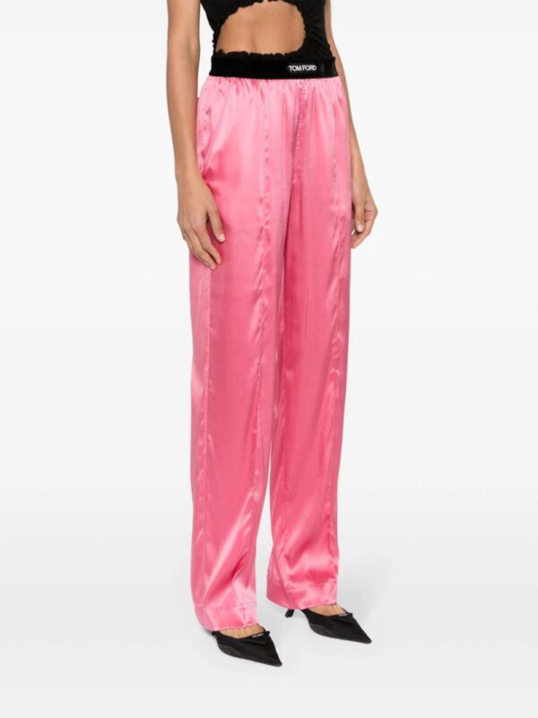 TOM FORD  straight-leg silk trousers - Image 3
