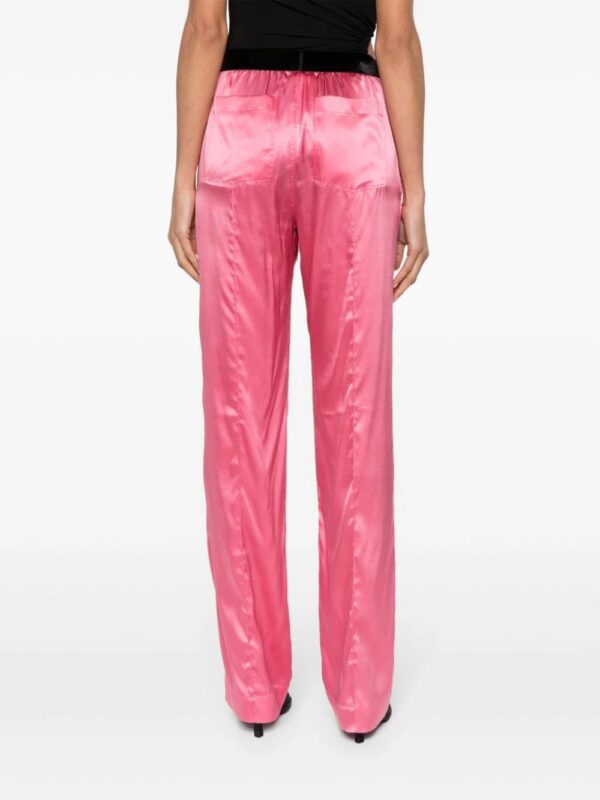 TOM FORD  straight-leg silk trousers - Image 4