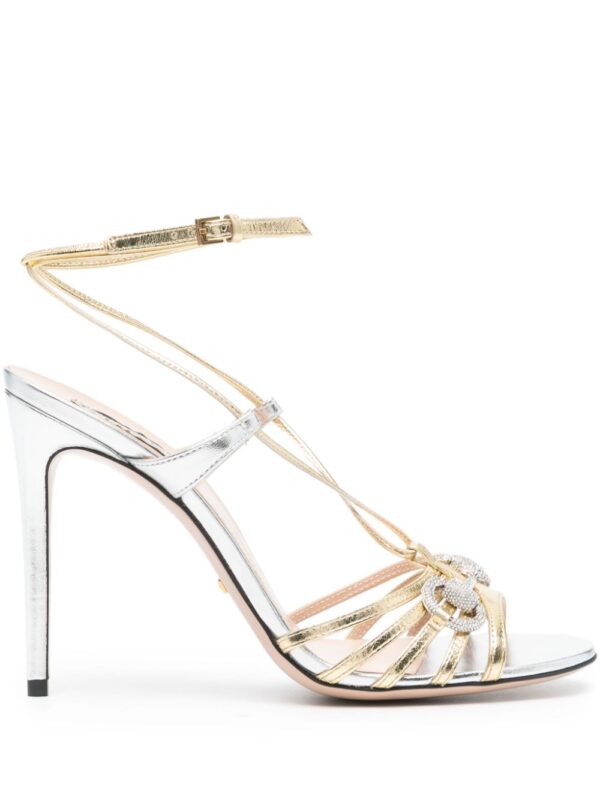 Gucci  110mm Horsebit leather sandals