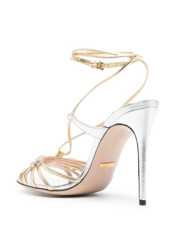 Gucci  110mm Horsebit leather sandals - Image 3