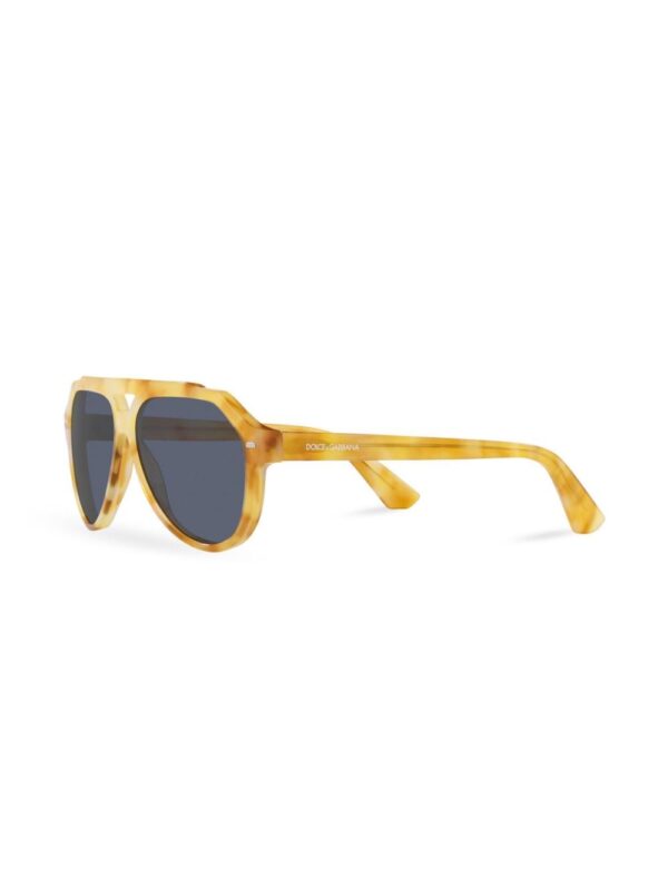 Dolce & Gabbana Eyewear Lusso Sartoriale pilot-frame sunglasses - Image 2