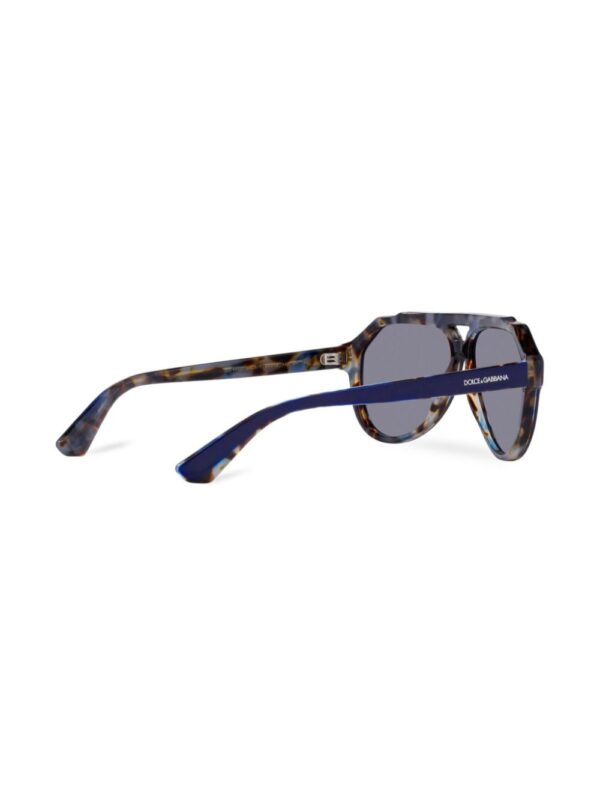 Dolce & Gabbana Eyewear Lusso Sartoriale pilot-frame sunglasses - Image 4