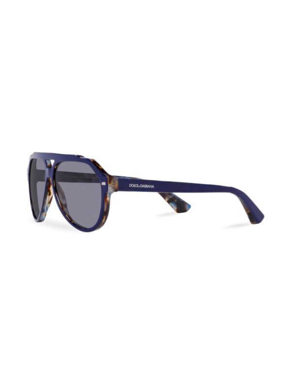 Dolce & Gabbana Eyewear Lusso Sartoriale pilot-frame sunglasses - Image 2