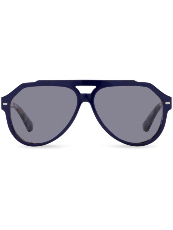 Dolce & Gabbana Eyewear Lusso Sartoriale pilot-frame sunglasses