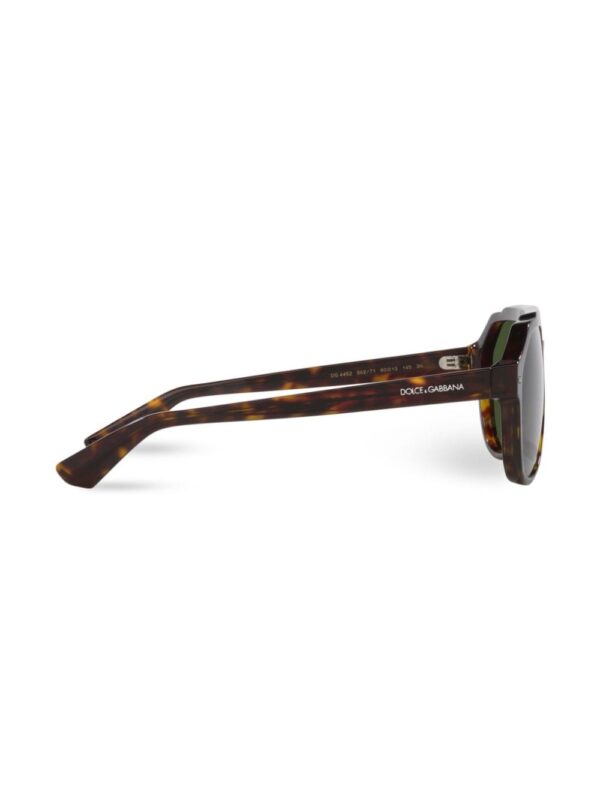 Dolce & Gabbana Eyewear Lusso Sartoriale pilot-frame sunglasses - Image 5