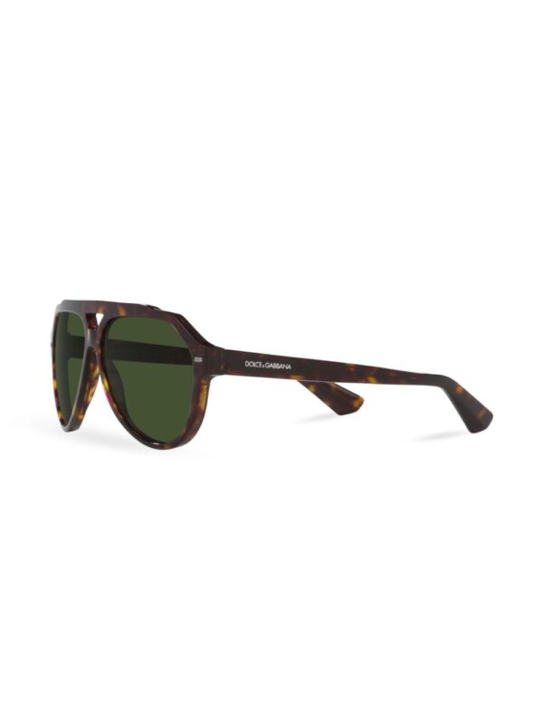 Dolce & Gabbana Eyewear Lusso Sartoriale pilot-frame sunglasses - Image 2