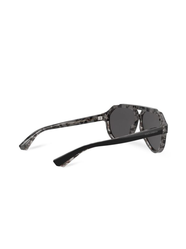 Dolce & Gabbana Eyewear Lusso Sartoriale pilot-frame sunglasses - Image 4
