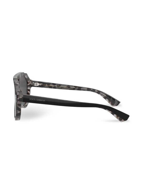 Dolce & Gabbana Eyewear Lusso Sartoriale pilot-frame sunglasses - Image 3