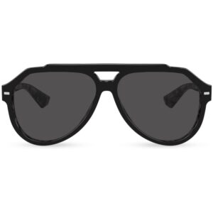 Dolce & Gabbana Eyewear Lusso Sartoriale pilot-frame sunglasses
