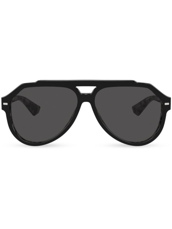 Dolce & Gabbana Eyewear Lusso Sartoriale pilot-frame sunglasses