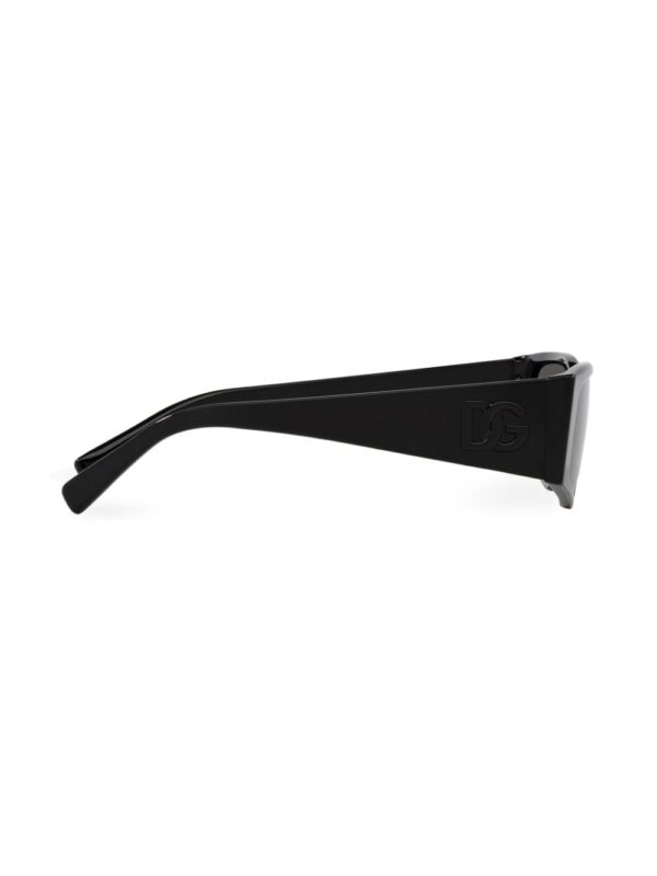 Dolce & Gabbana Eyewear logo-plaque square-frame sunglasses - Image 5