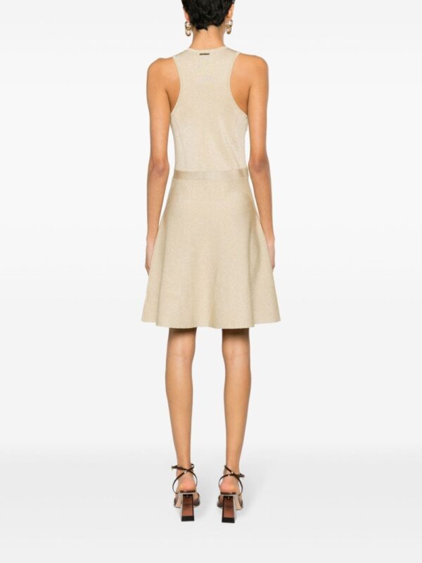 Michael Michael Kors half-zip lurex minidress - Image 4