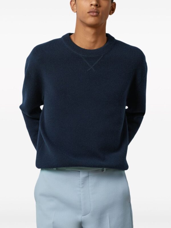 Gucci  logo-embroidered wool jumper - Image 3