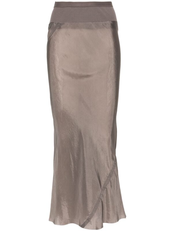 Rick Owens  Calf Bias midi skirt
