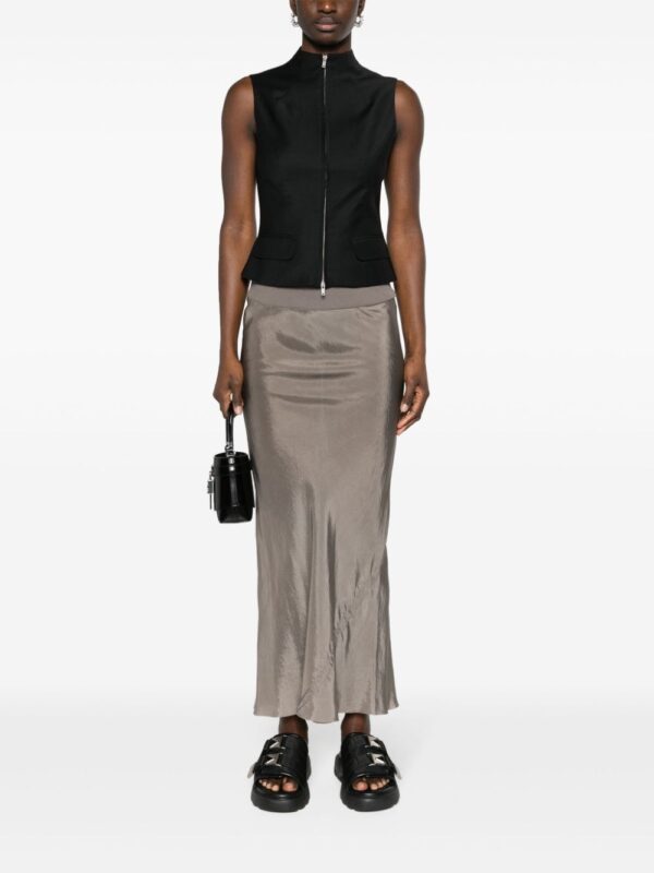Rick Owens  Calf Bias midi skirt - Image 2