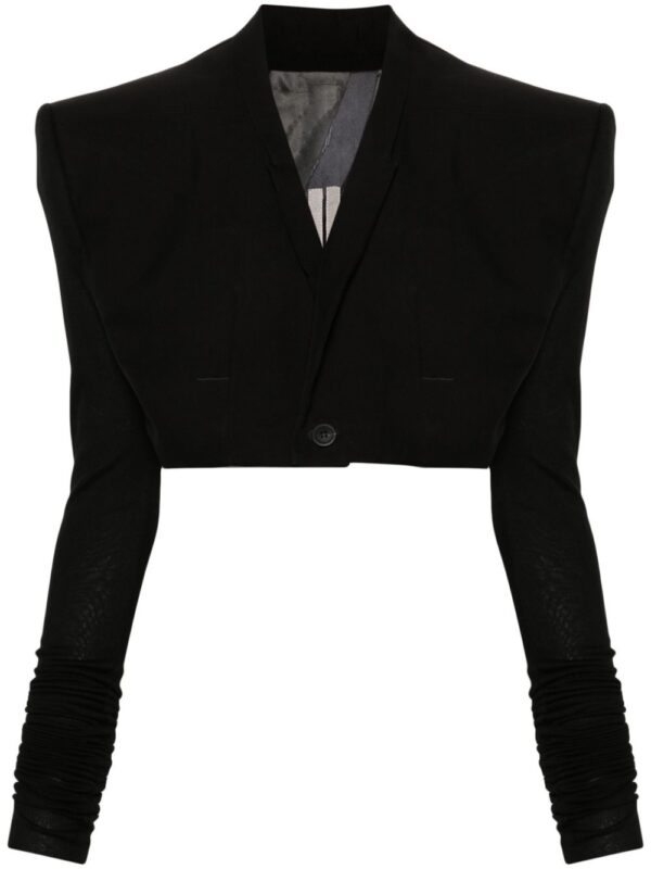 Rick Owens  Cobra Micro Tatlin cropped blazer jacket