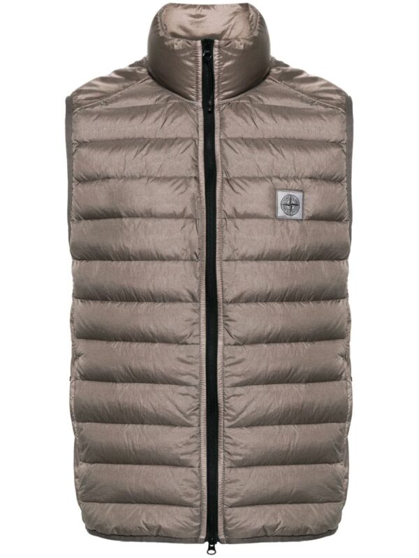 Stone Island  Compass-patch padded gilet