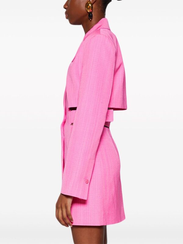 Jacquemus  La Robe Bari blazer minidress - Image 4