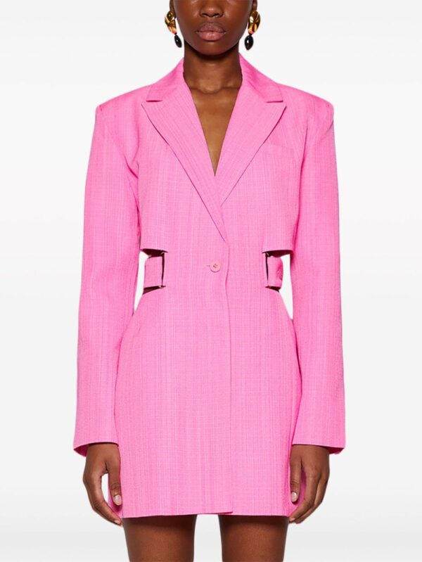 Jacquemus  La Robe Bari blazer minidress - Image 3