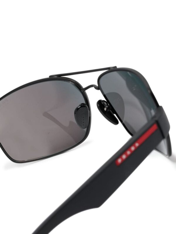 Prada Eyewear Linea Rossa rectangle-frame sunglasses - Image 3