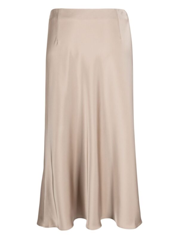 CK Calvin Klein  high-waisted satin slip skirt - Image 2