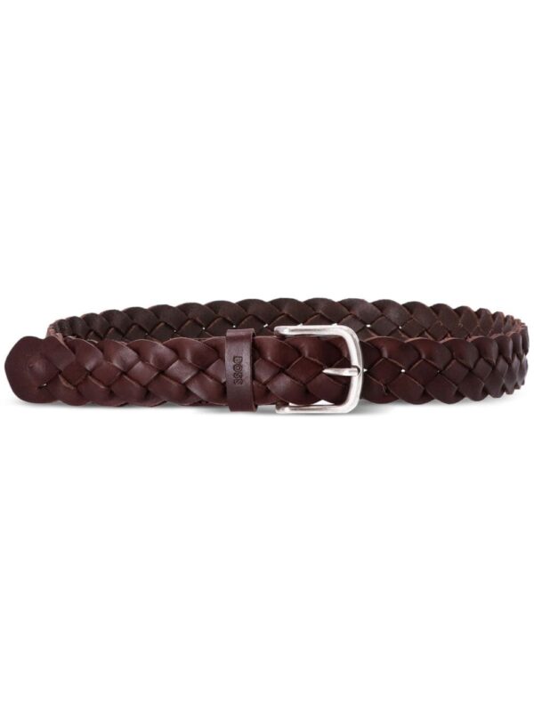 Louis Vuitton braided leather belt