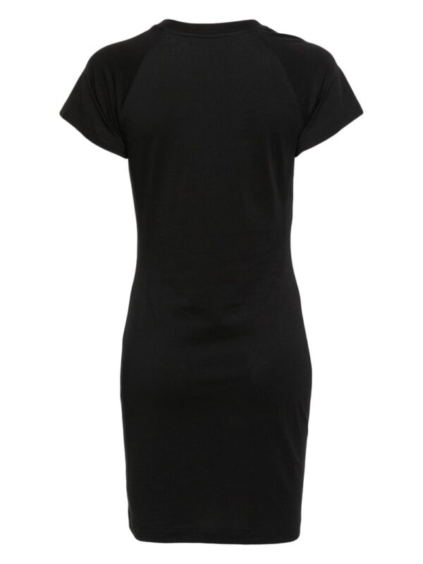 Moschino logo-embroidered short T-shirt dress - Image 2