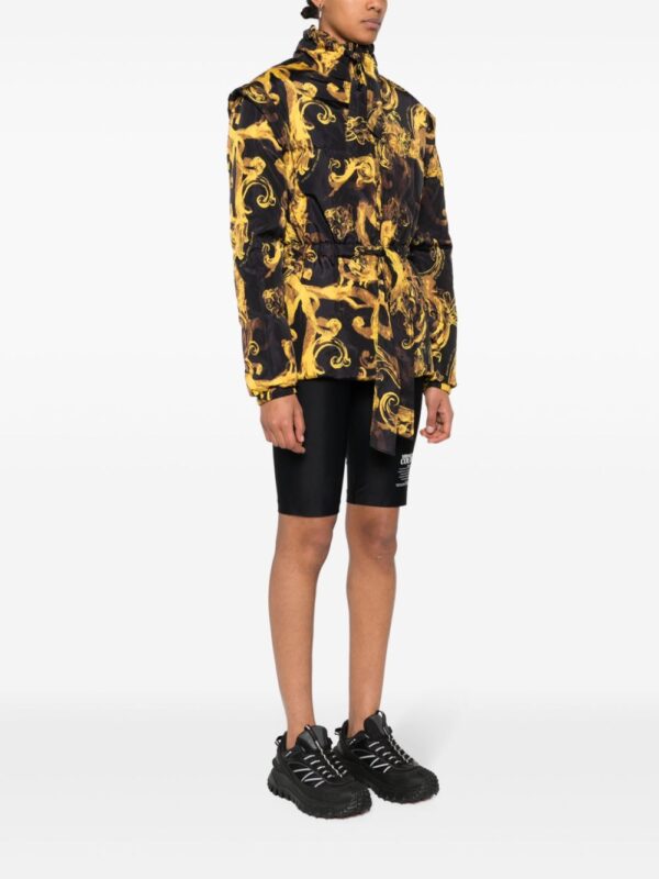 Versace Jeans Couture  Barocco-print down jacket - Image 3
