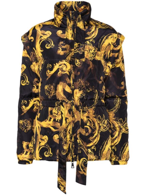 Versace Jeans Couture  Barocco-print down jacket
