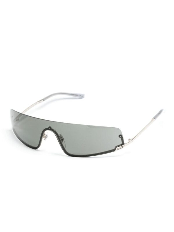Gucci Eyewear half-rimless mask-frame sunglasses - Image 2