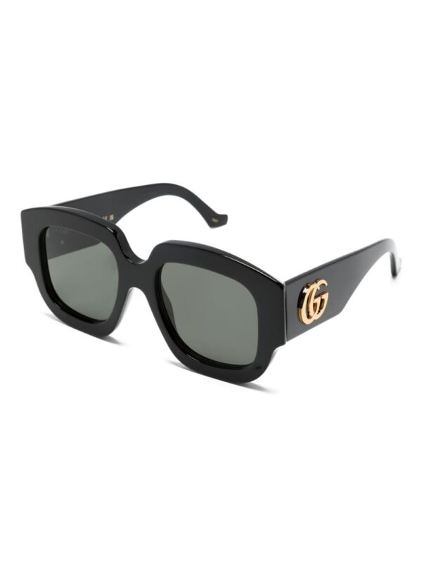 Gucci Eyewear Double G oversize-frame sunglasses - Image 2