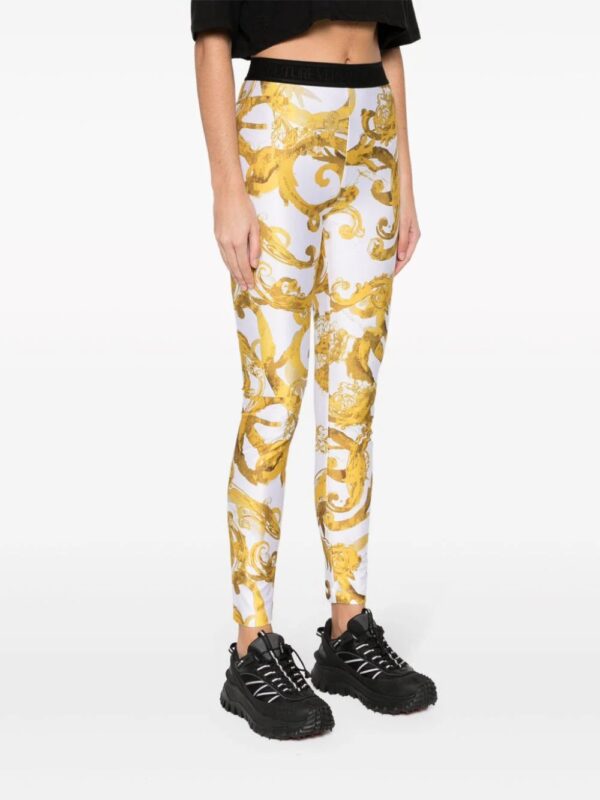 Versace Jeans Couture  Watercolour Couture leggings - Image 3
