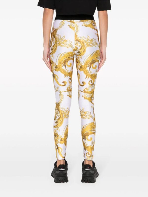 Versace Jeans Couture  Watercolour Couture leggings - Image 4